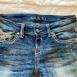 Grace in LA jeans. Size 27. Bootcut. Like new
